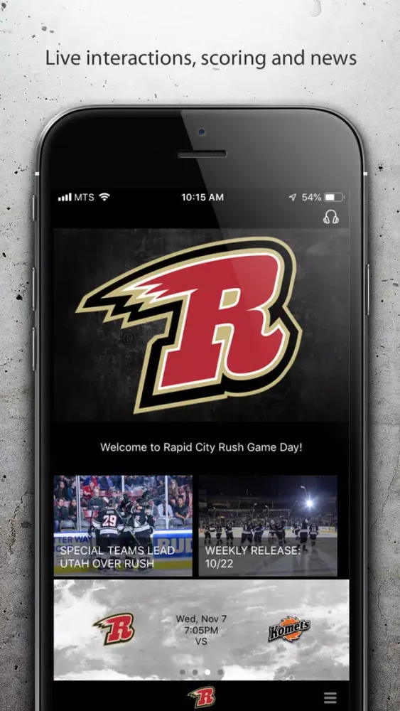 Rapid City Rush Game Day应用截图
