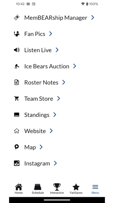 Knoxville Ice Bears Game Day スクリーンショット