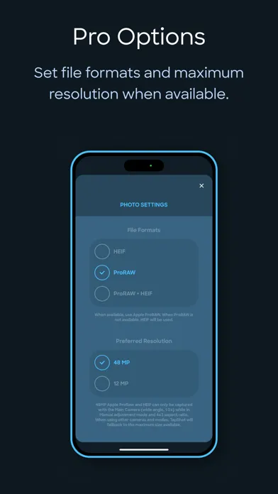 صور TapShot: Manual Pro Camera