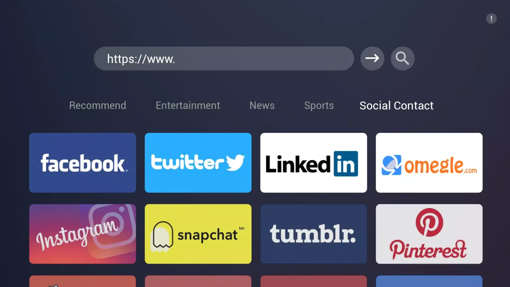 Emotn Browser Screenshots