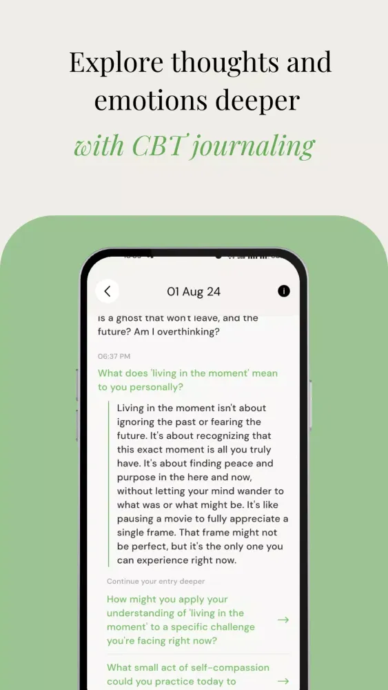 empaithy: AI for Mental Health Screenshots