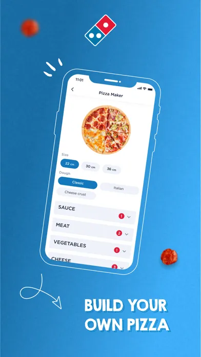 Domino's Pizza Lithuania سکرین شاٹس