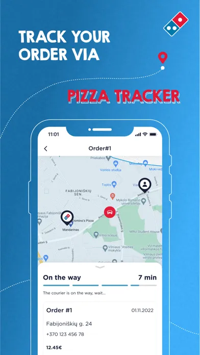 Domino's Pizza Lithuania سکرین شاٹس
