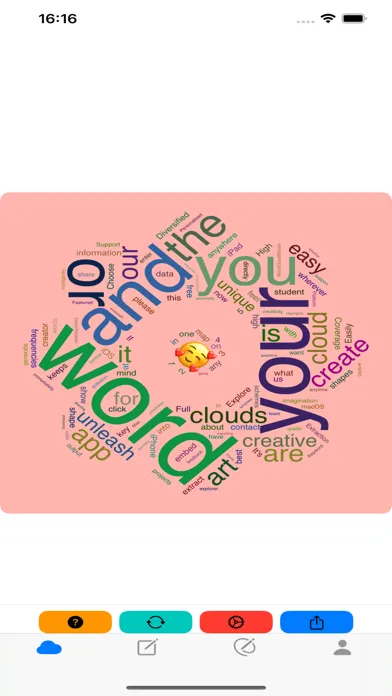 Screenshot di WordCloudMaster - Word Art !