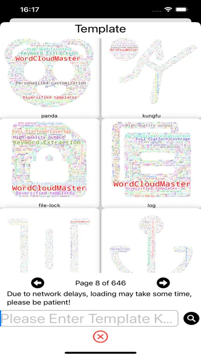 Screenshot di WordCloudMaster - Word Art !