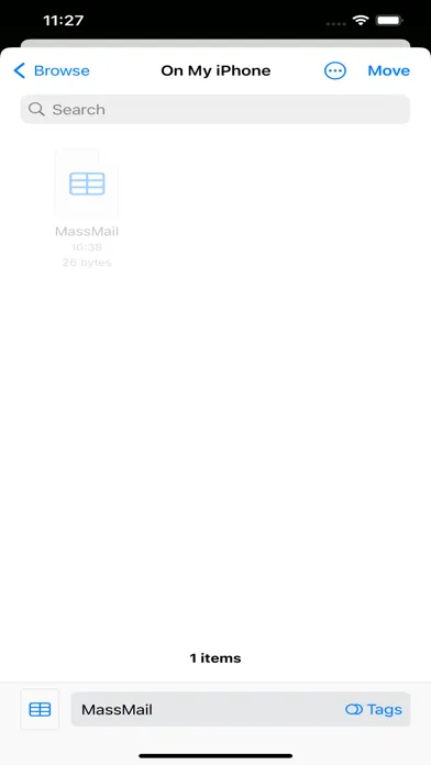 MassMail স্ক্রিনশট