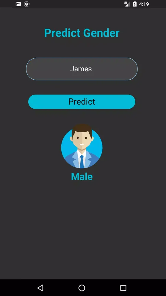 Predict Gender Screenshots