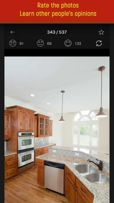 Kitchens. Interiors design स्क्रीनशॉट