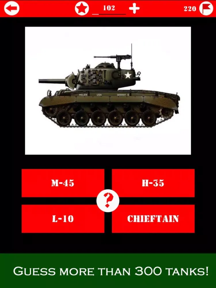 Tangkapan skrin Guess the Tank! Popular quiz for real gamers iPad 