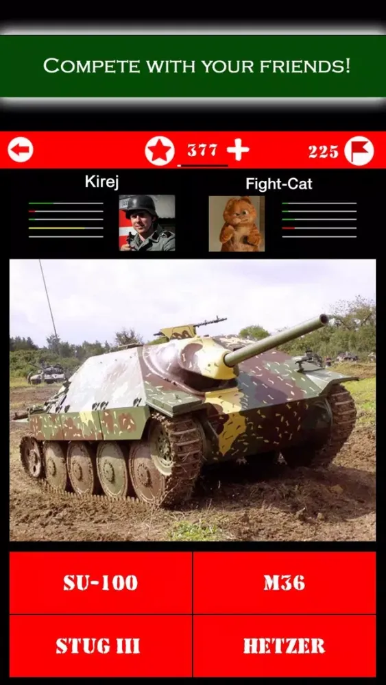 Tangkapan skrin Guess the Tank! Popular quiz for real gamers