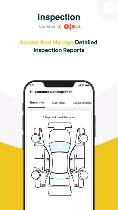Capturas de pantalla de Carforce Inspection - OLX LB