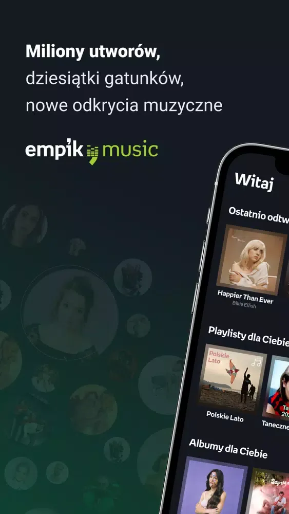 Captures d'écran de Empik Music