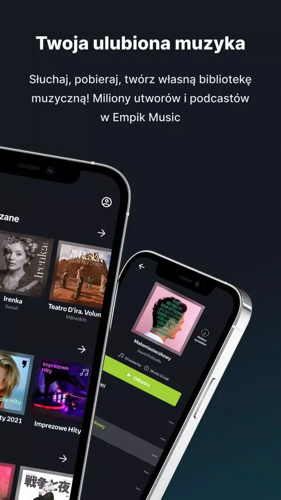 Captures d'écran de Empik Music