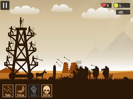 Empire Defense : Zombies Defense Games iPad 应用截图