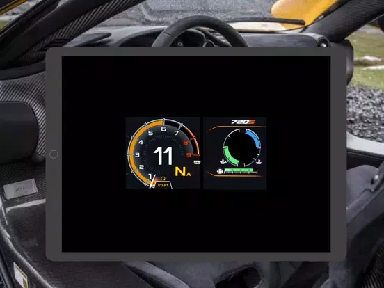 Скриншоты 720s: OBD-II Digital Gauges iPad 