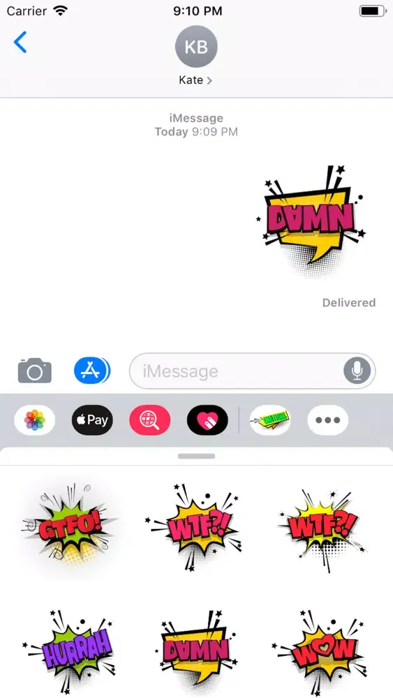 Emotions and Feelings Stickers应用截图