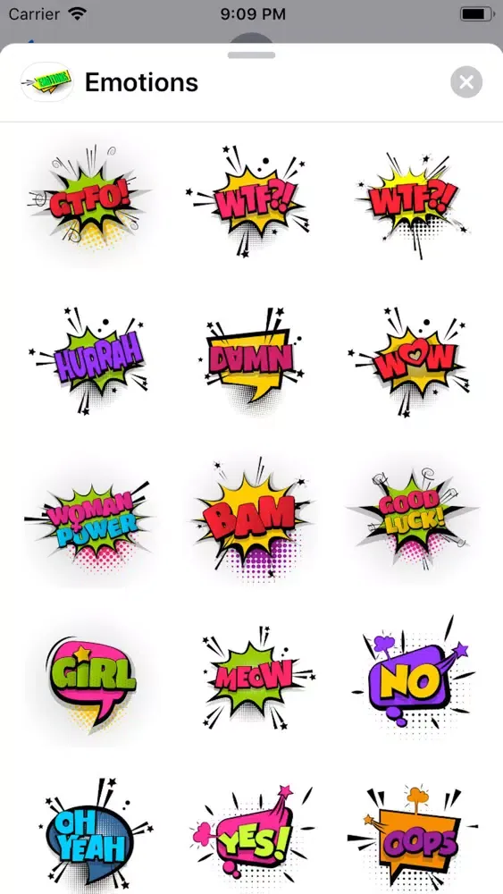 Emotions and Feelings Stickers应用截图