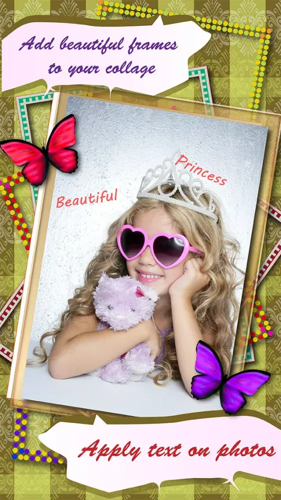 Emoji Lite Photo Collage Maker- Instagram Frames & Pic Editor Send & Share Photos سکرین شاٹس