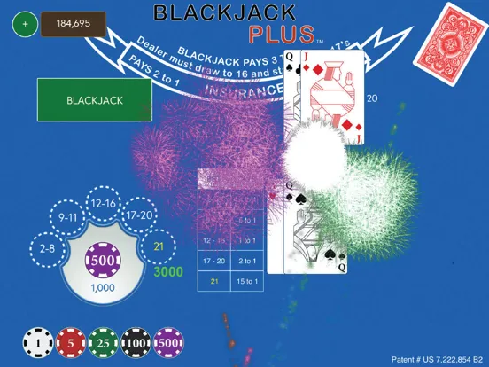 Zrzuty ekranu Blackjack Plus - Side Bets iPad 