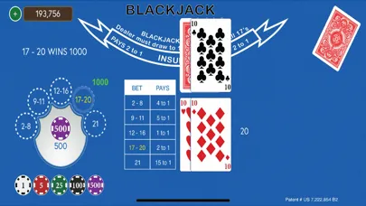 Zrzuty ekranu Blackjack Plus - Side Bets