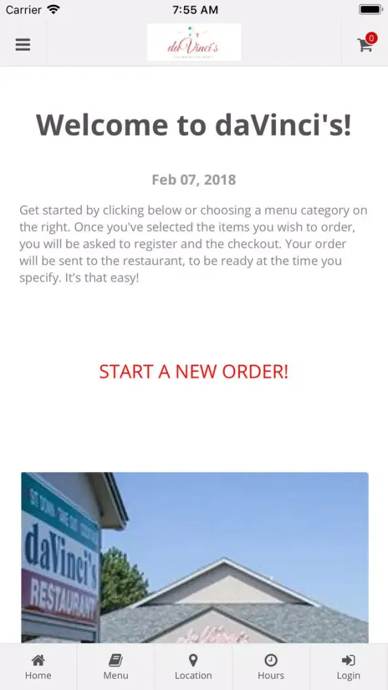daVinci's Italian Restaurant स्क्रीनशॉट