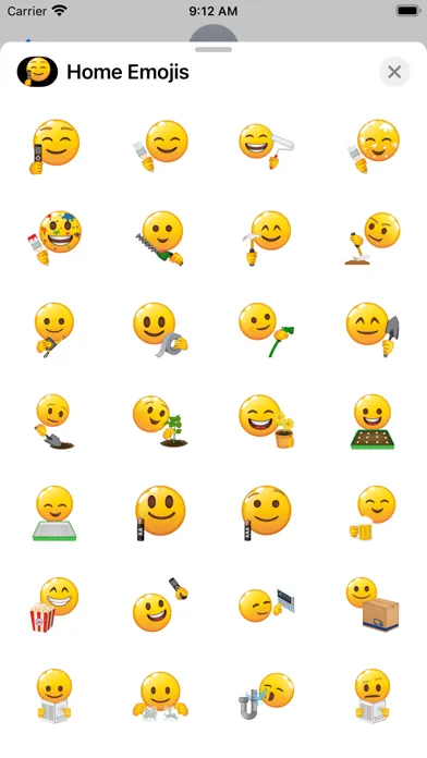 Capturas de pantalla de Home Emoji
