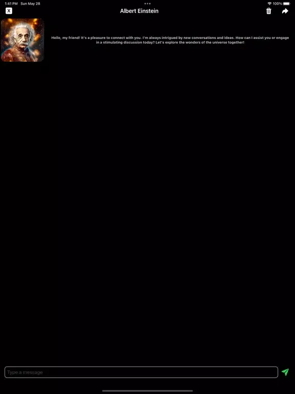 Capturas de pantalla de c.ai iPad 