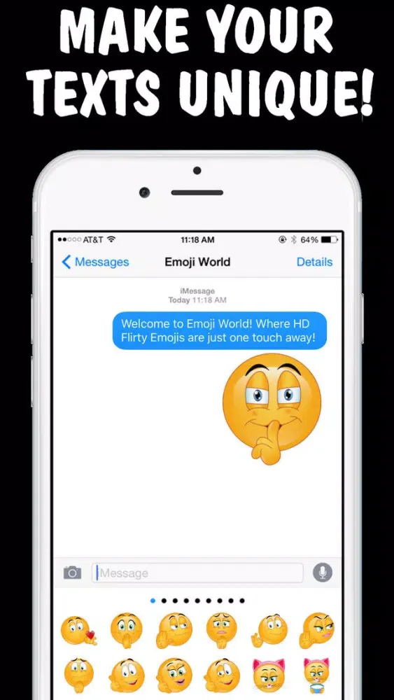 Flirty Emojis 2 Keyboard - New Emojis by Emoji World Screenshots