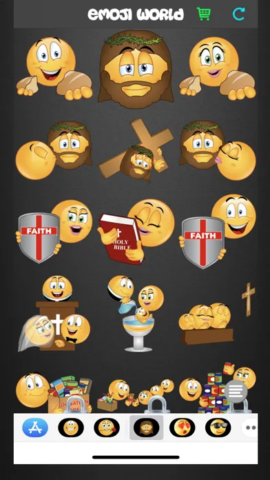 Captures d'écran de Christian Church Emojis - Amen