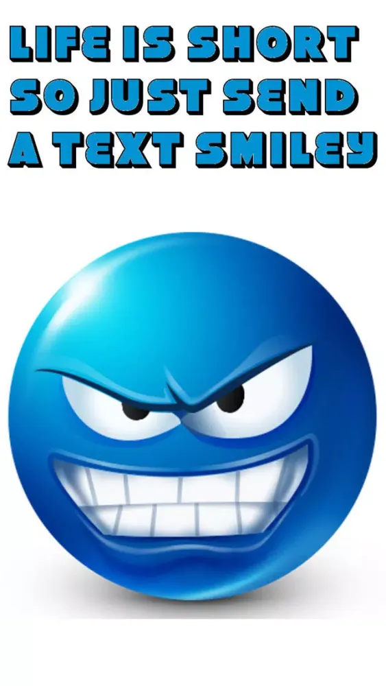 Capturas de tela do Blue Emoji Stickers