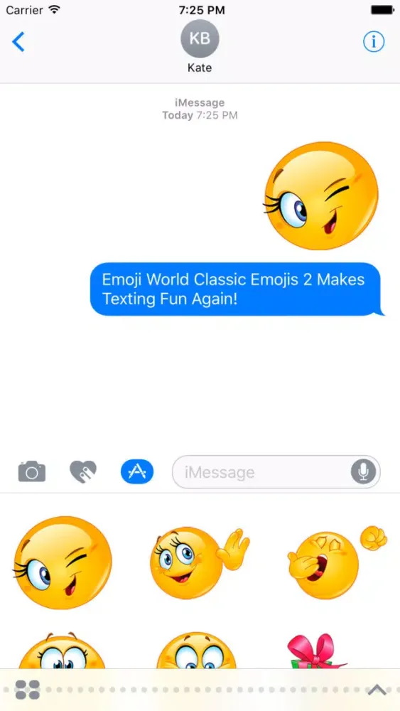 Classic Emojis - More Smileys Ekran Görüntüleri