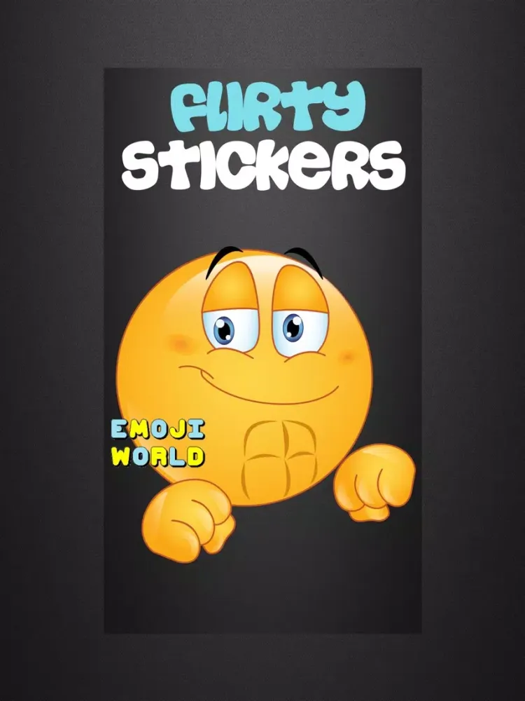 Flirty Stickers - Adult Emojis iPad  スクリーンショット