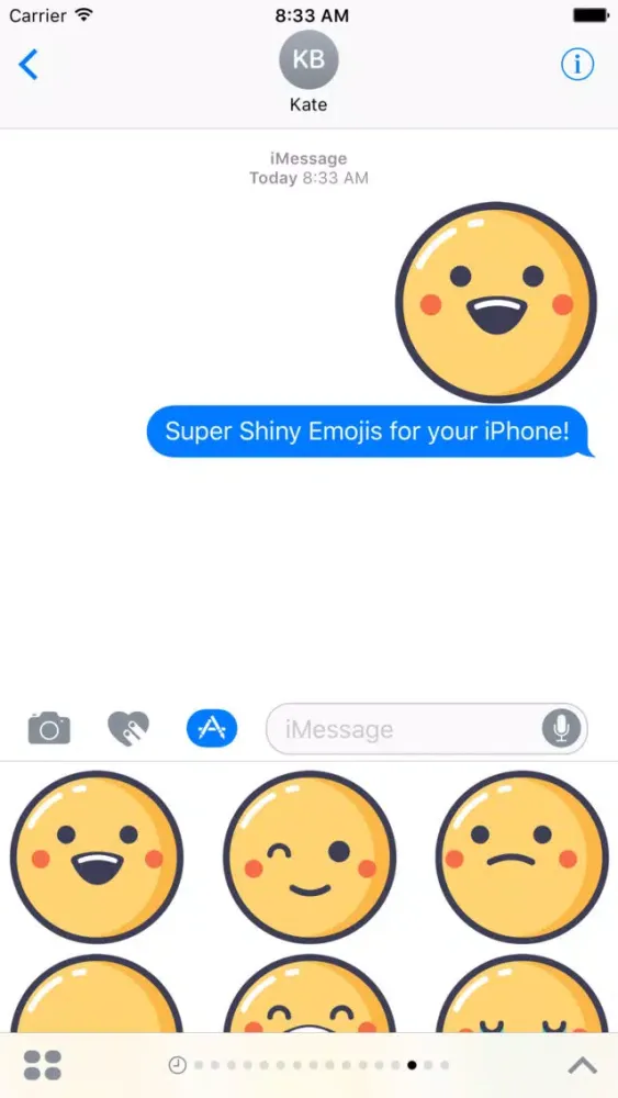 Super Shiny Emojis Ekran Görüntüleri