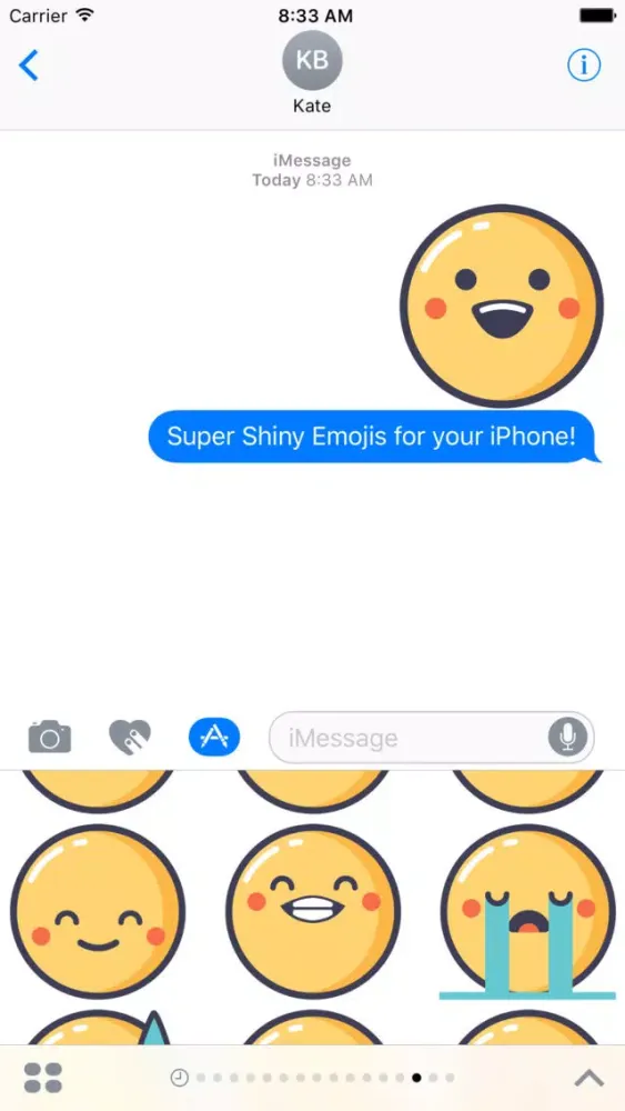 Super Shiny Emojis Ekran Görüntüleri