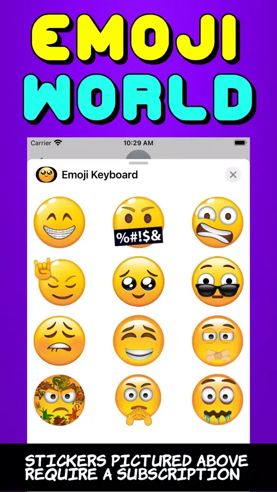 Tangkapan skrin Very Necessary Emoji Keyboard