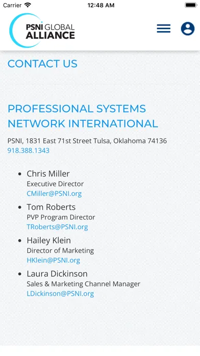 PSNI Global Alliance ESNet應用截圖