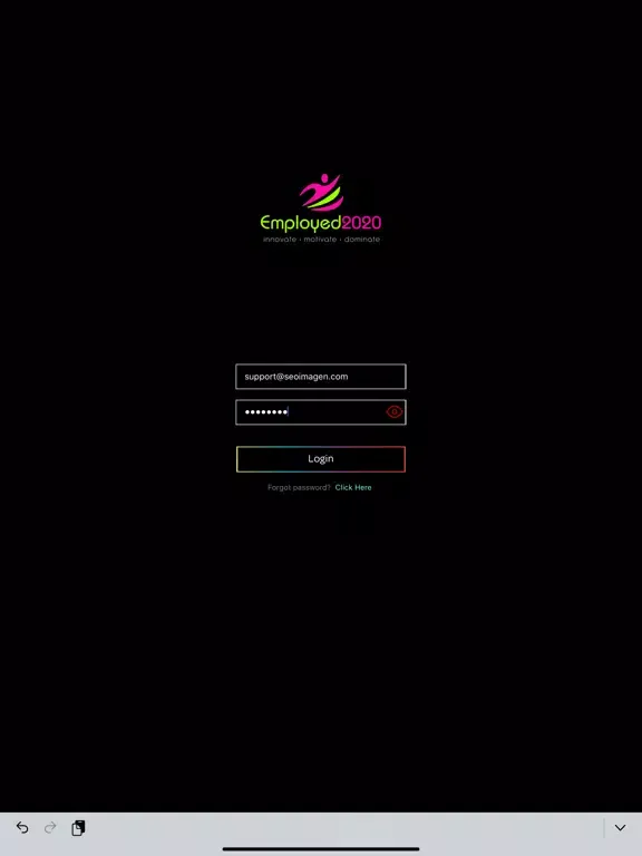 Employed 2020 iPad 应用截图