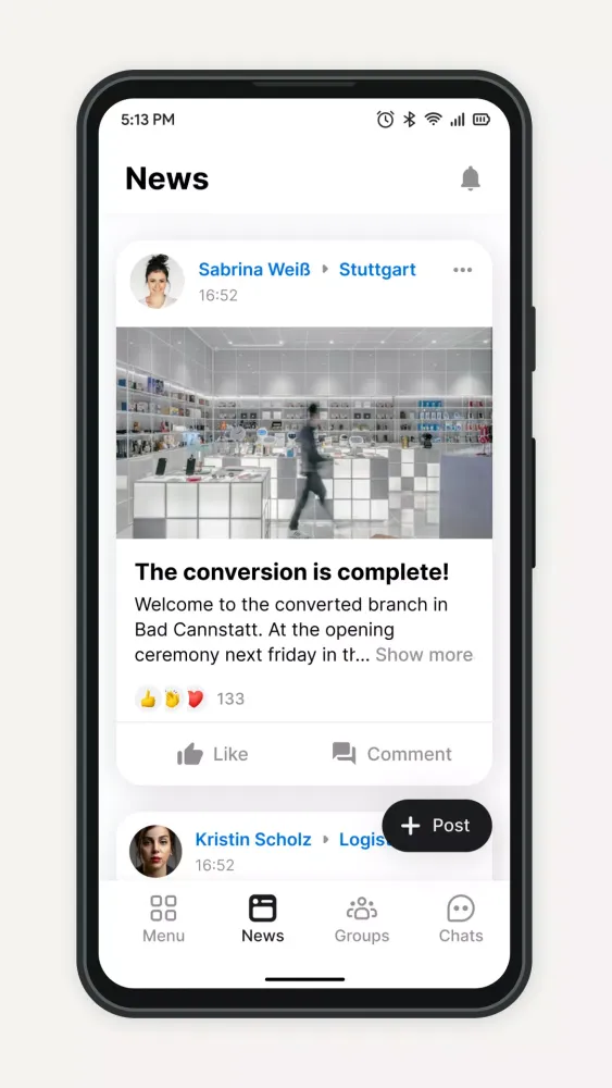 صور Flip Employee App