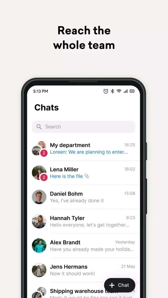 صور Flip Employee App