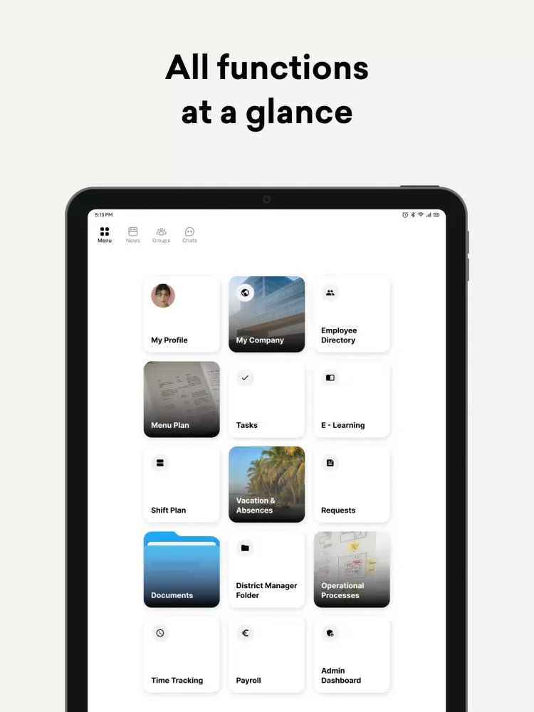 صور Flip Employee App