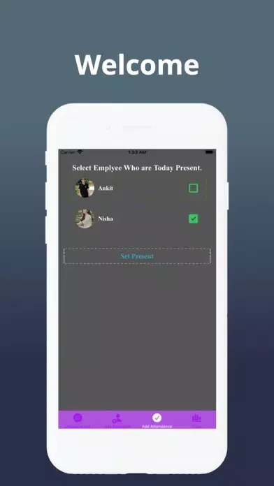 تصاویر Employee Attendance Tracker