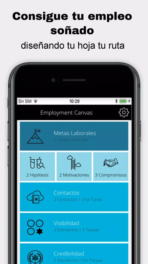 Capturas de pantalla de Employment Canvas