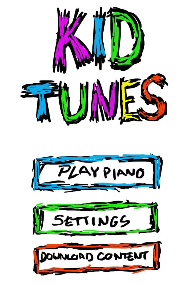 Capturas de tela do Kid Tunes Lite