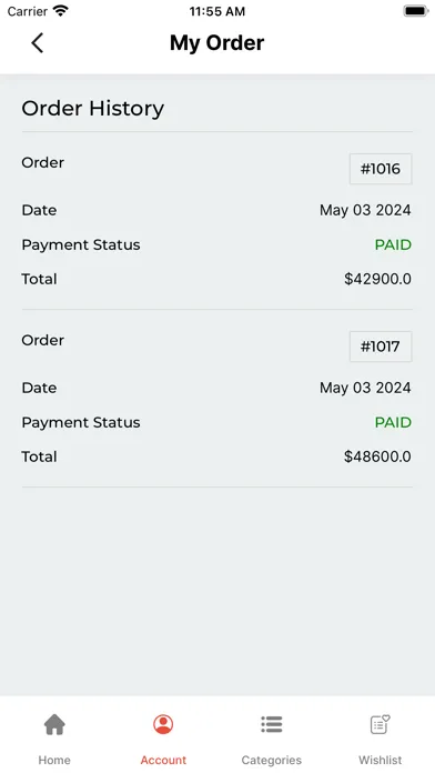 Скриншоты EmporioX eCommerce App Builder