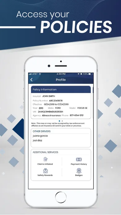 Скриншоты Alinsco - Auto Insurance