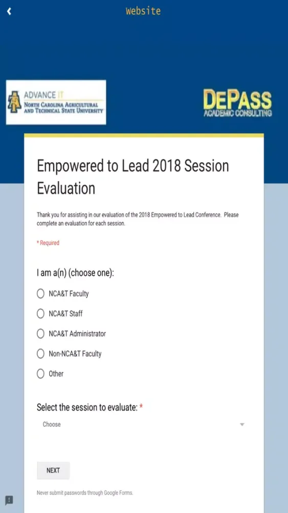 Captures d'écran de Empowered to Lead