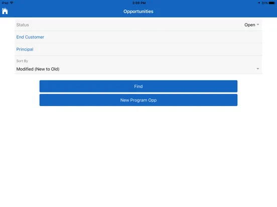 AccountManager Mobile iPad  স্ক্রিনশট