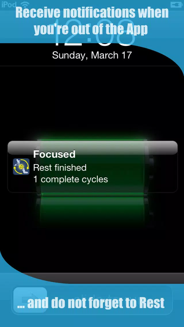 Screenshot di Focused