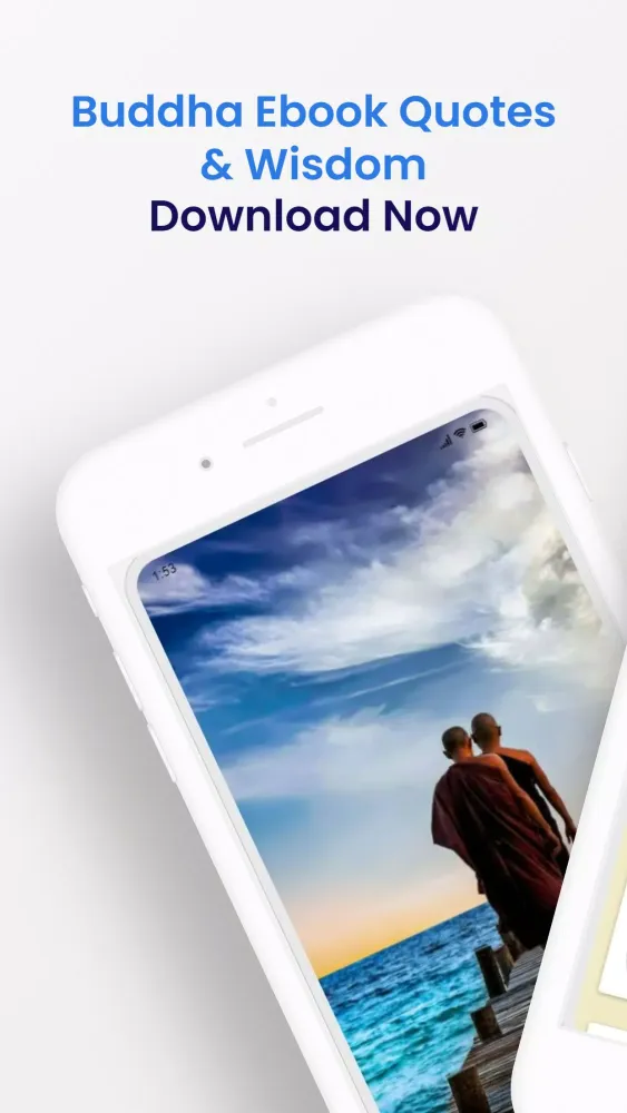 Capturas de tela do Buddha Ebook Quotes & Wisdom