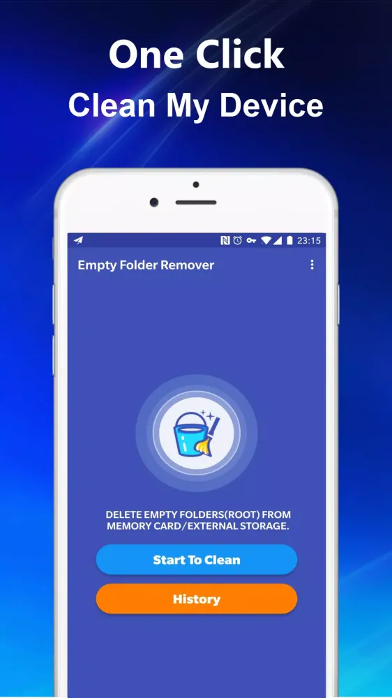 Tangkapan layar Empty Folder Remover